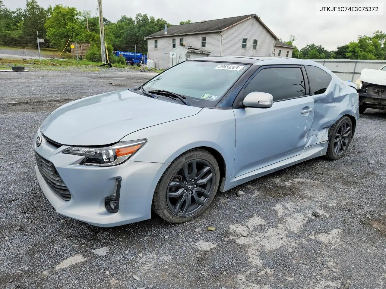 2014 Scion Tc 10 Series VIN: JTKJF5C74E3075372 Lot: 59683806