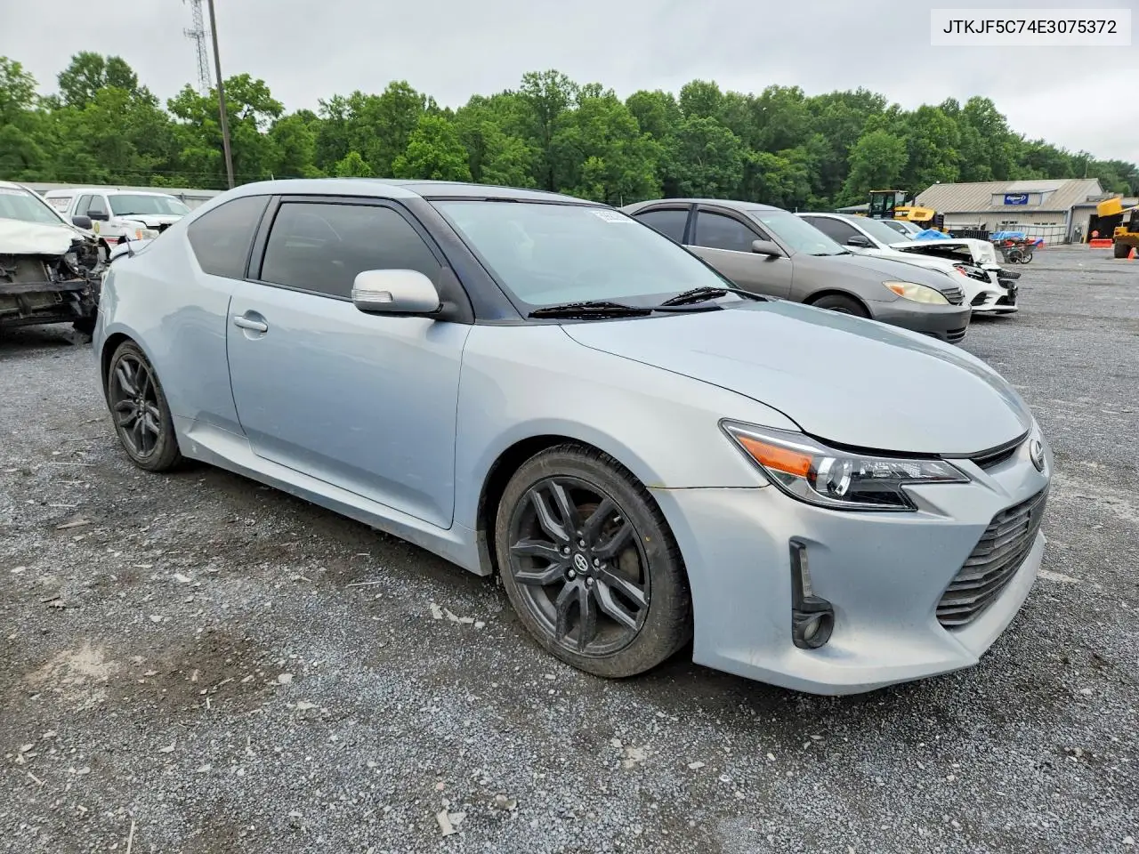 2014 Scion Tc 10 Series VIN: JTKJF5C74E3075372 Lot: 59683806