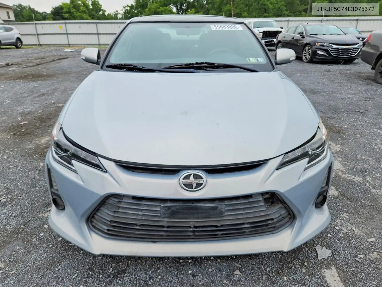 2014 Scion Tc 10 Series VIN: JTKJF5C74E3075372 Lot: 59683806