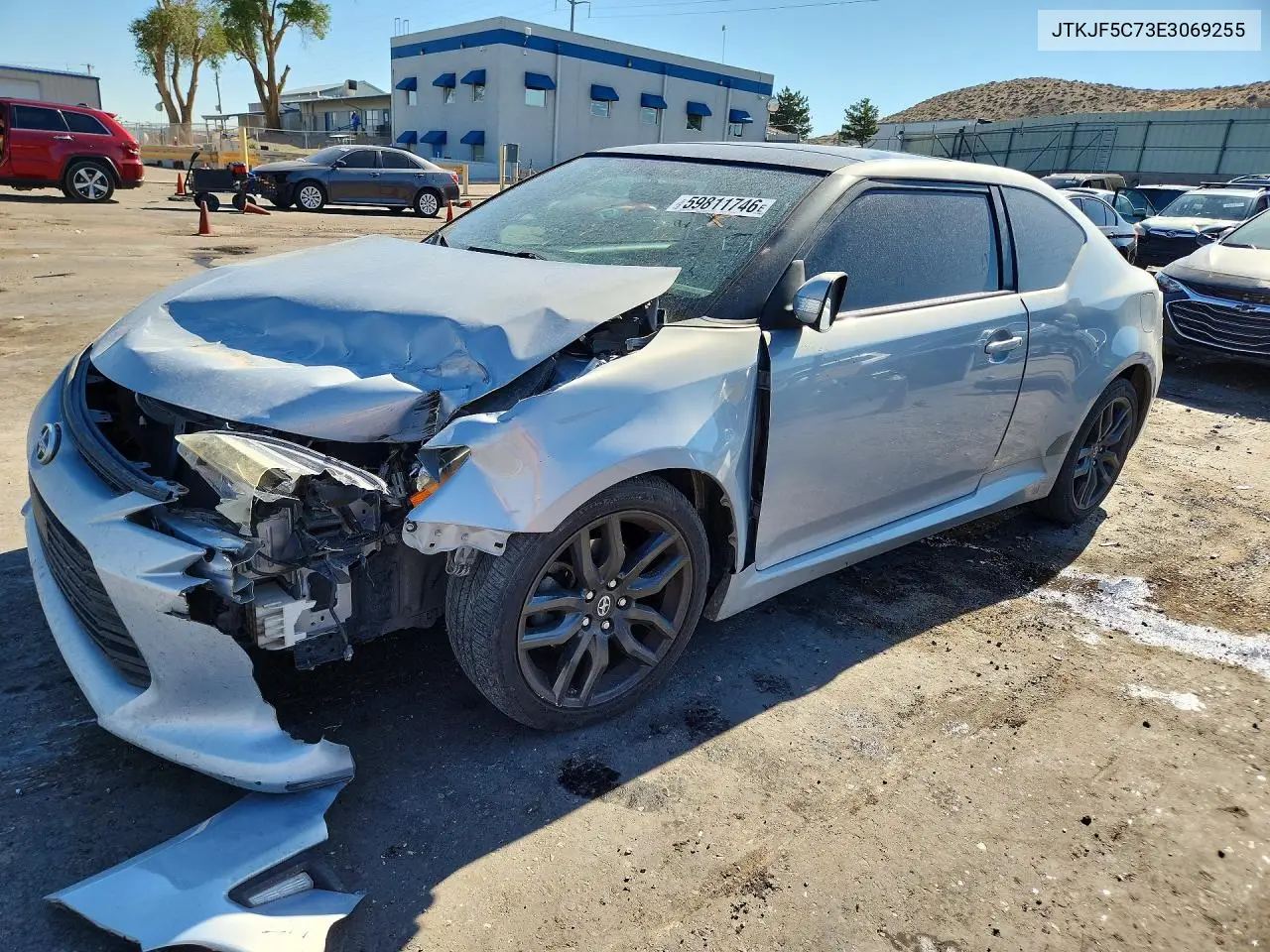 2014 Scion Tc 10 Series VIN: JTKJF5C73E3069255 Lot: 59811746