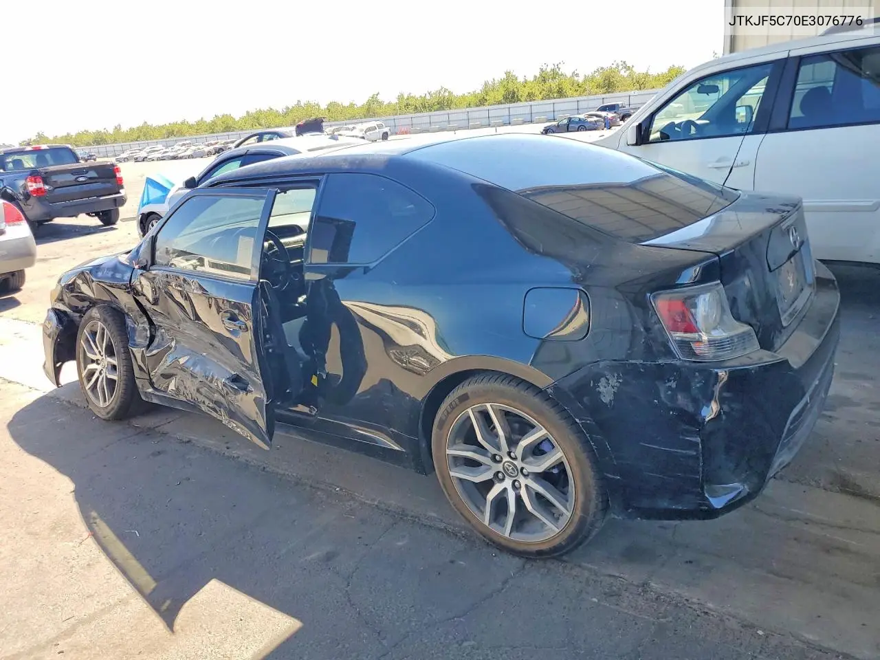 2014 Scion Tc Base VIN: JTKJF5C70E3076776 Lot: 60781416