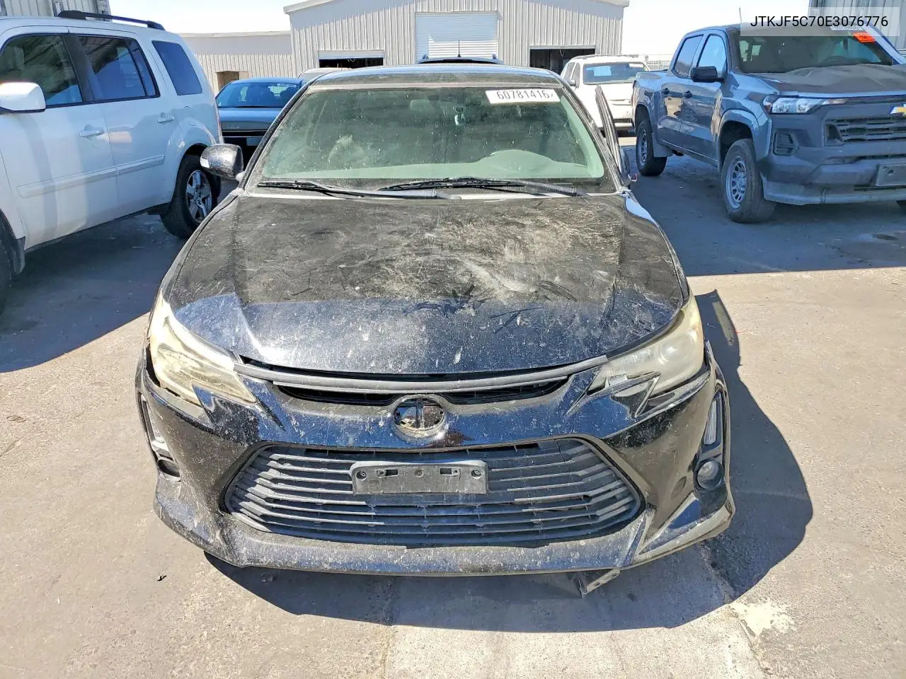 2014 Scion Tc Base VIN: JTKJF5C70E3076776 Lot: 60781416
