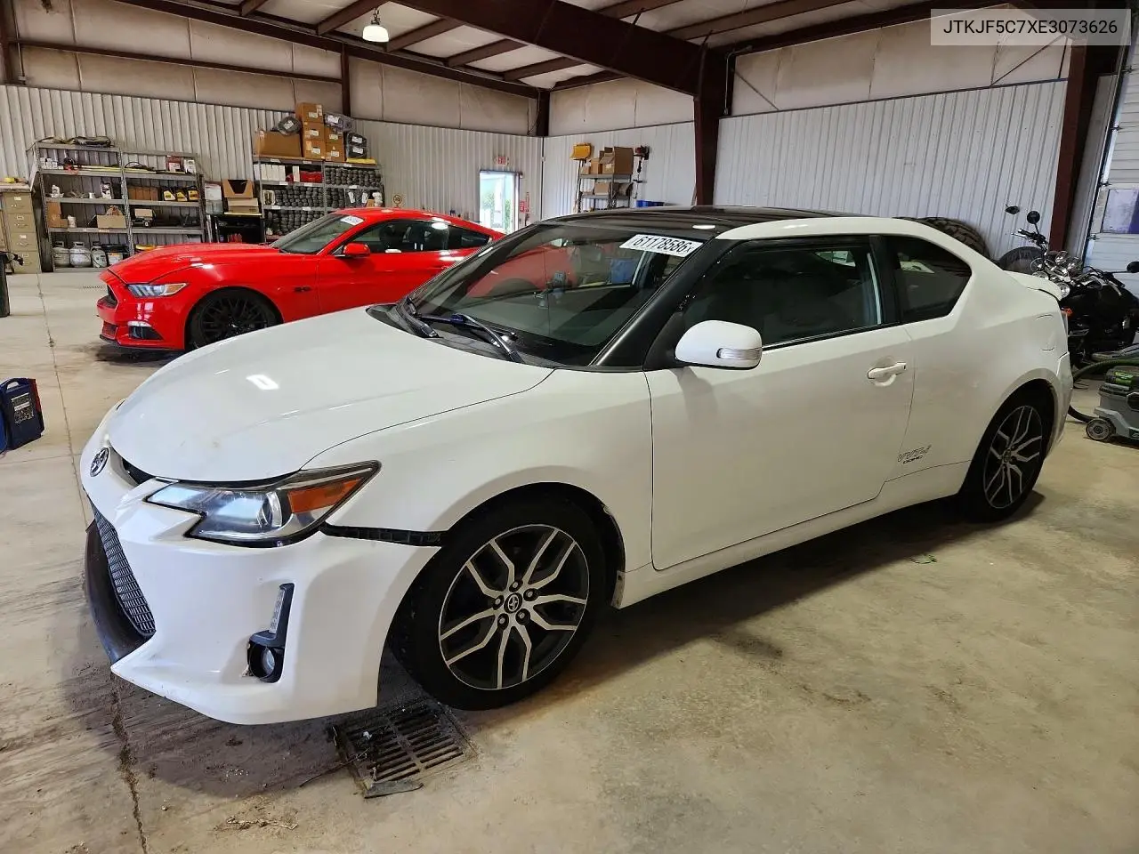 2014 Scion Tc Base VIN: JTKJF5C7XE3073626 Lot: 61178586