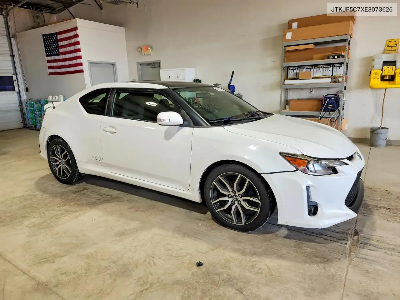 2014 Scion Tc Base VIN: JTKJF5C7XE3073626 Lot: 61178586