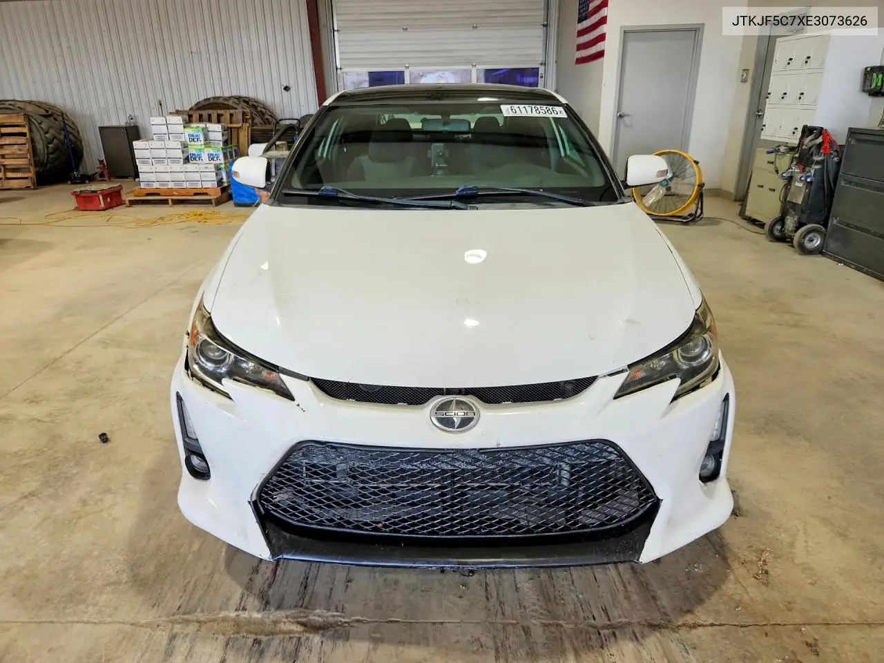 2014 Scion Tc Base VIN: JTKJF5C7XE3073626 Lot: 61178586