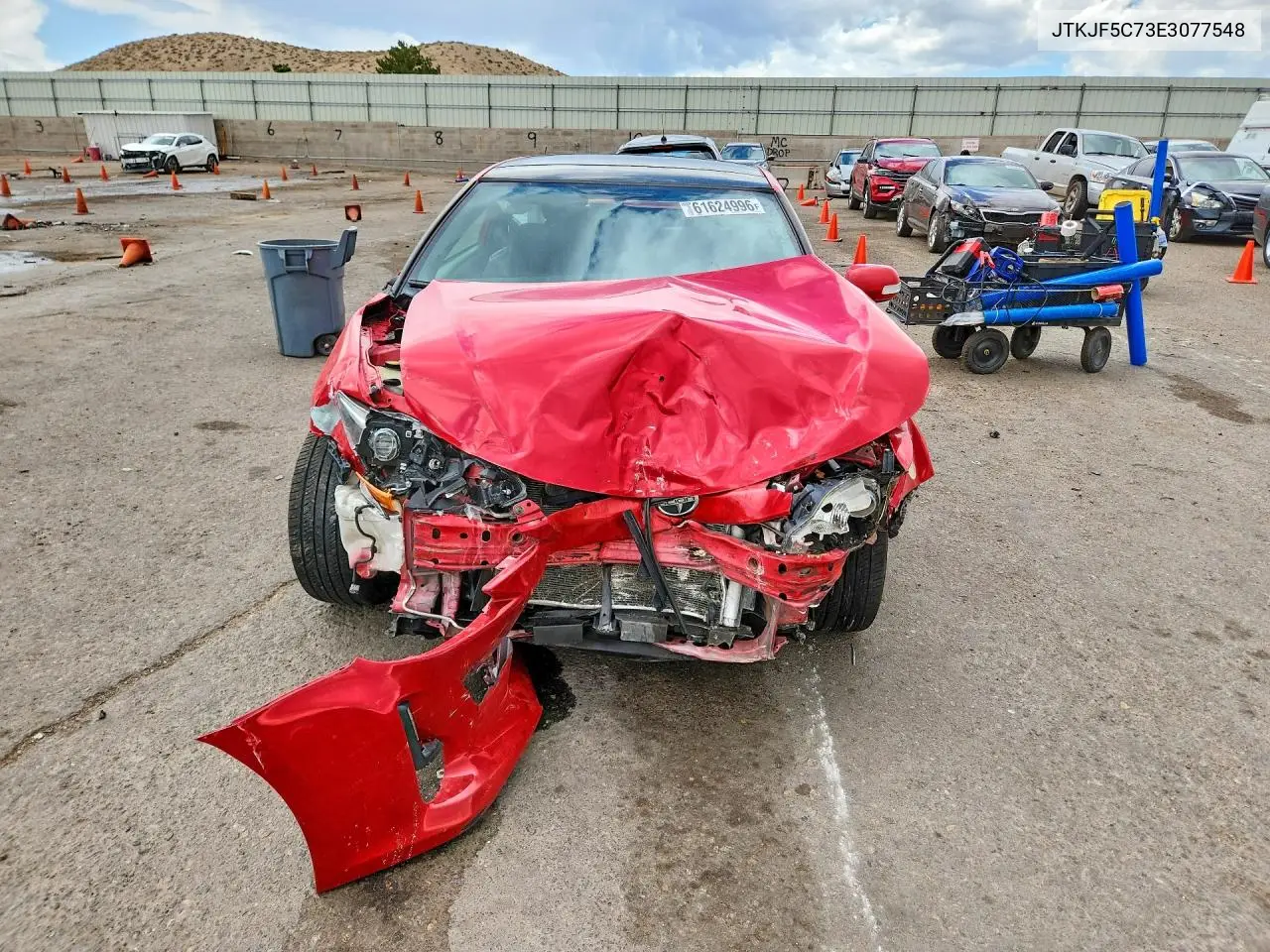 2014 Scion Tc Base VIN: JTKJF5C73E3077548 Lot: 61624996