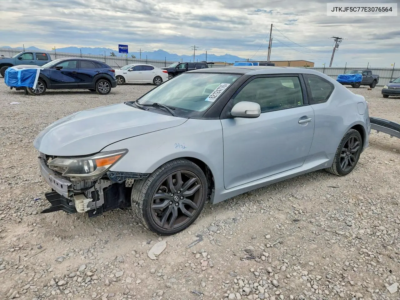 2014 Scion Tc 10 Series VIN: JTKJF5C77E3076564 Lot: 62124776