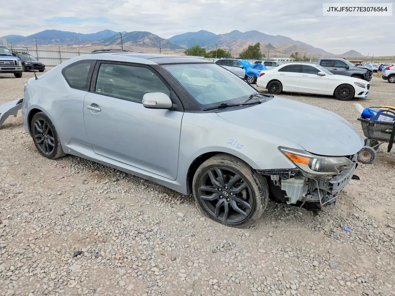 2014 Scion Tc 10 Series VIN: JTKJF5C77E3076564 Lot: 62124776