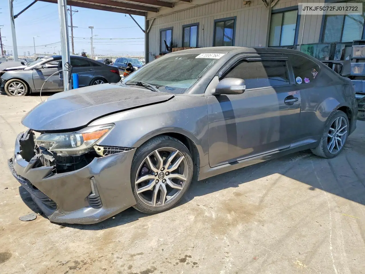 2015 Scion Tc Base VIN: JTKJF5C72FJ012722 Lot: 57006766