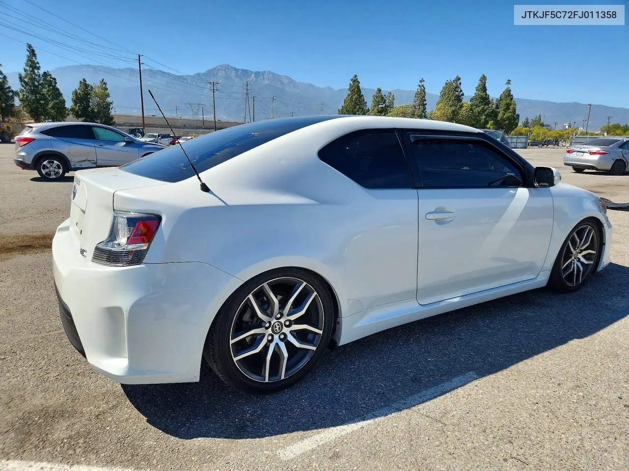 2015 Scion Tc Base VIN: JTKJF5C72FJ011358 Lot: 57223106