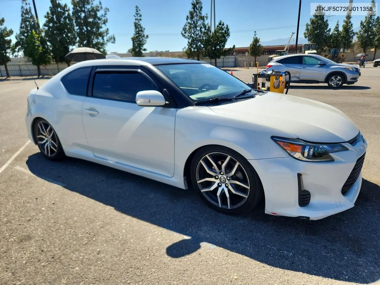 2015 Scion Tc Base VIN: JTKJF5C72FJ011358 Lot: 57223106