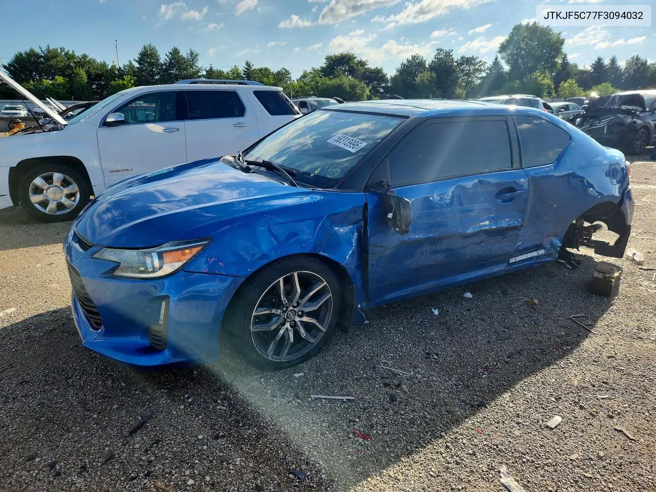 2015 Scion Tc Base VIN: JTKJF5C77F3094032 Lot: 58313996