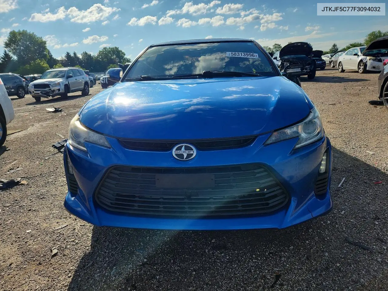 2015 Scion Tc Base VIN: JTKJF5C77F3094032 Lot: 58313996