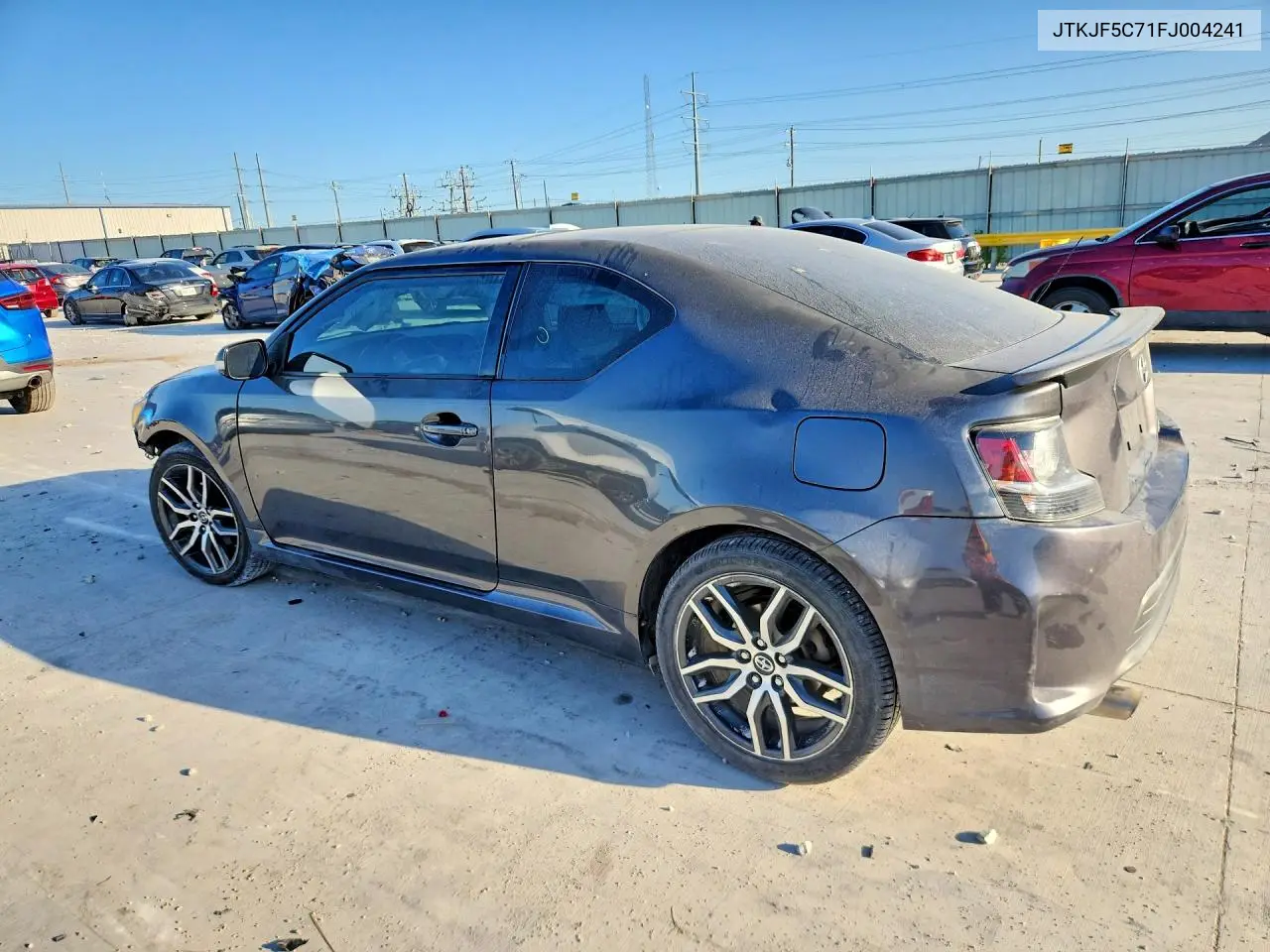 2015 Scion Tc Base VIN: JTKJF5C71FJ004241 Lot: 60143786