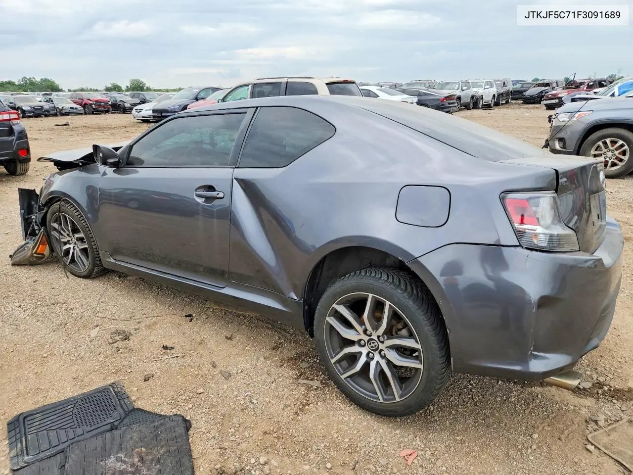 2015 Scion Tc Base VIN: JTKJF5C71F3091689 Lot: 60255856