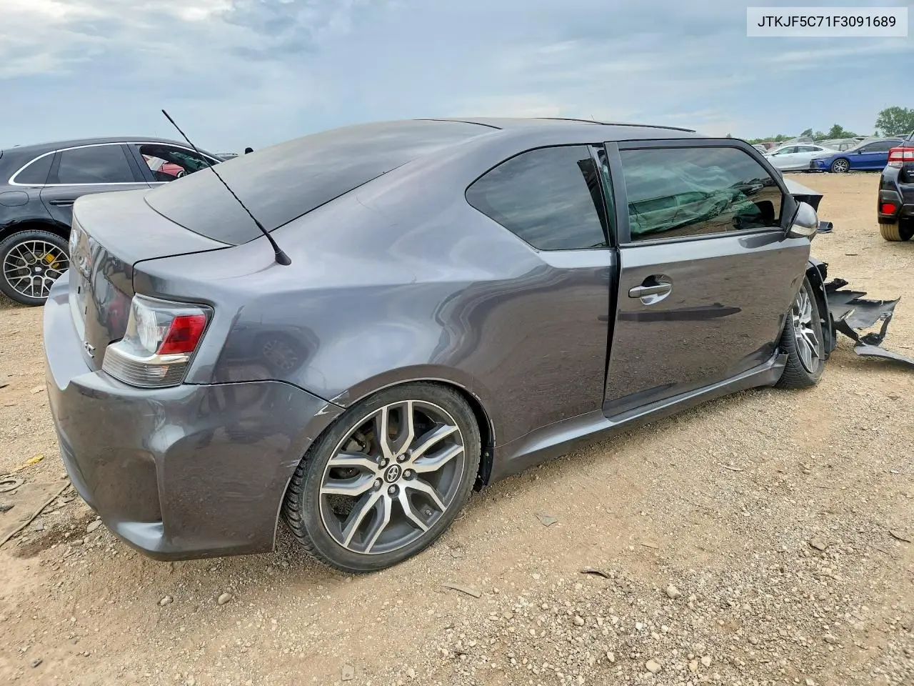 2015 Scion Tc Base VIN: JTKJF5C71F3091689 Lot: 60255856