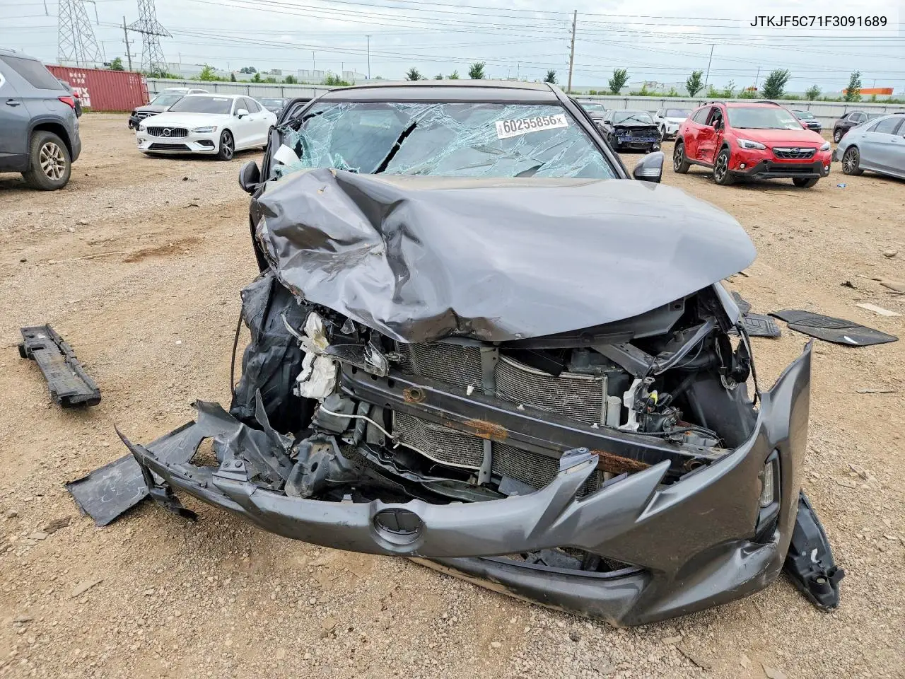 2015 Scion Tc Base VIN: JTKJF5C71F3091689 Lot: 60255856
