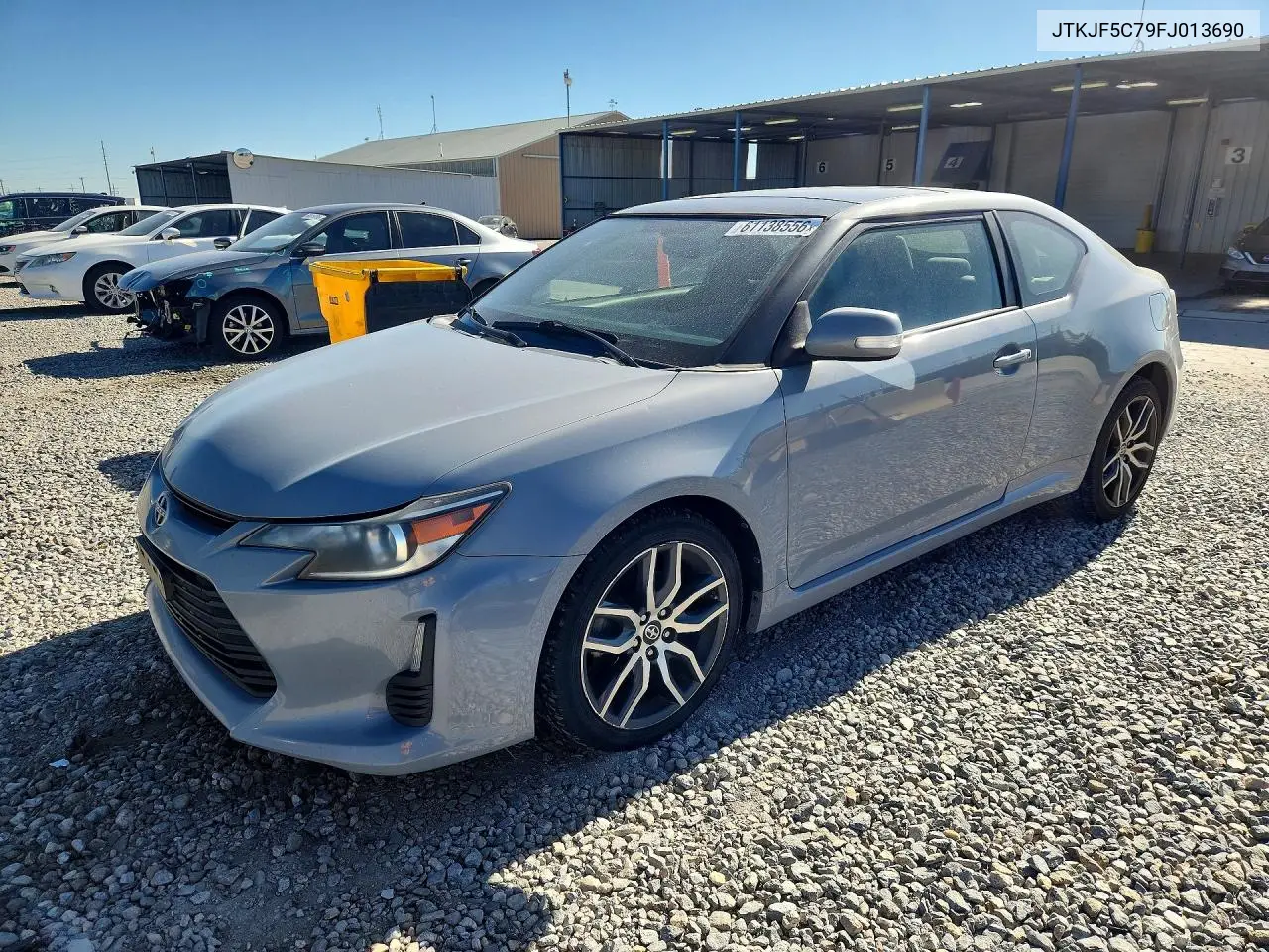 2015 Scion Tc Base VIN: JTKJF5C79FJ013690 Lot: 61138556