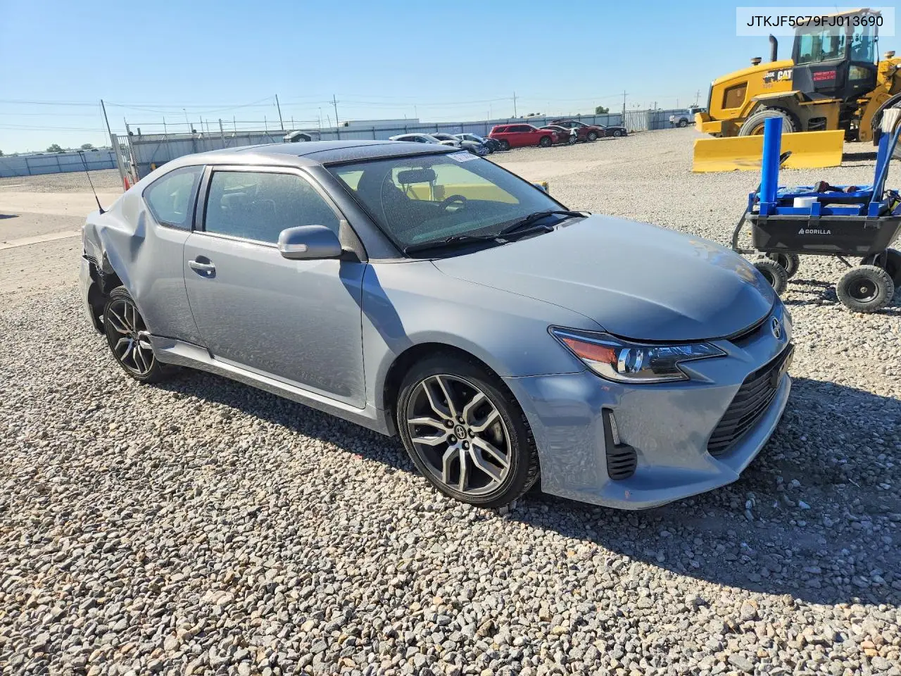 2015 Scion Tc Base VIN: JTKJF5C79FJ013690 Lot: 61138556