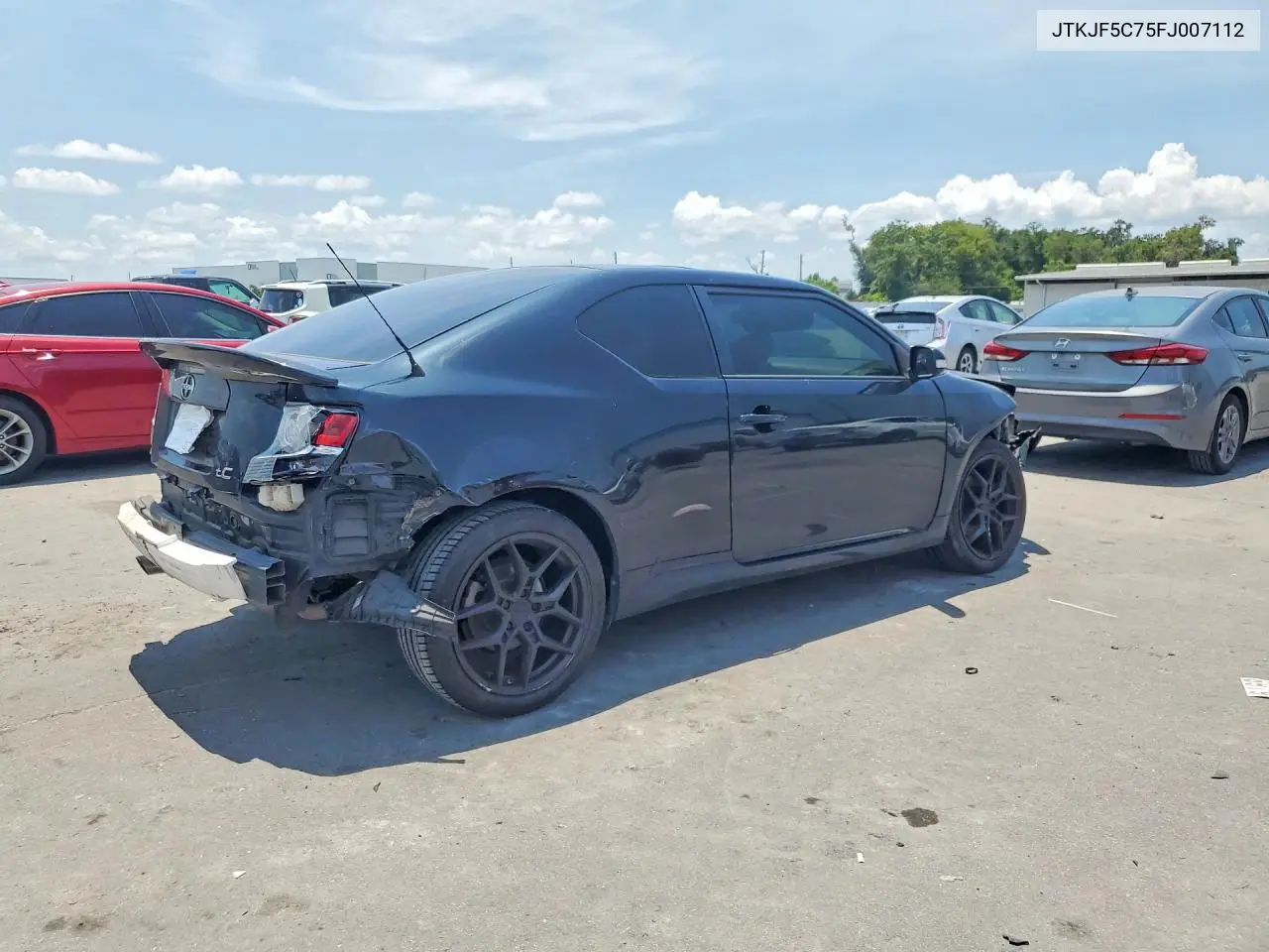 2015 Scion Tc Base VIN: JTKJF5C75FJ007112 Lot: 62339866