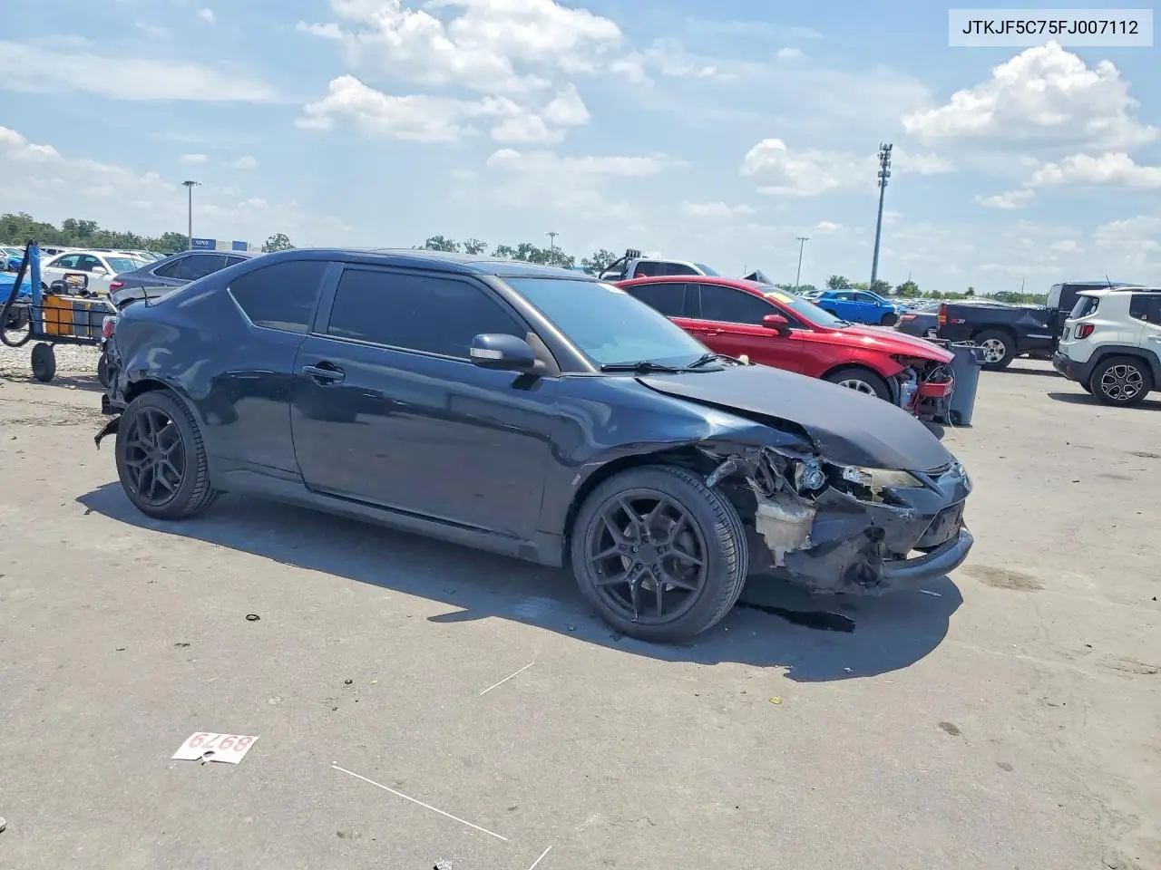 2015 Scion Tc Base VIN: JTKJF5C75FJ007112 Lot: 62339866