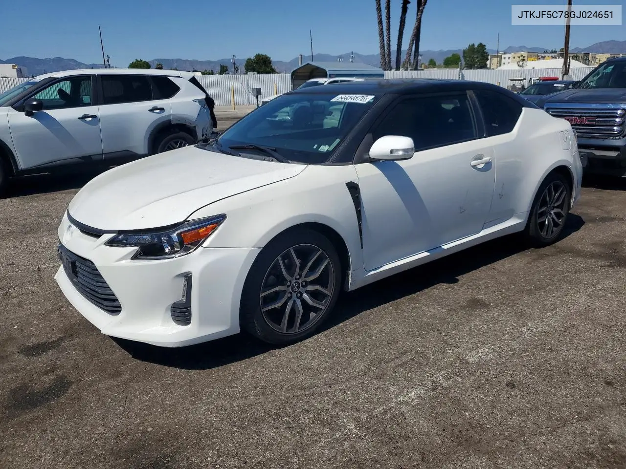 2016 Scion Tc Base VIN: JTKJF5C78GJ024651 Lot: 54434676
