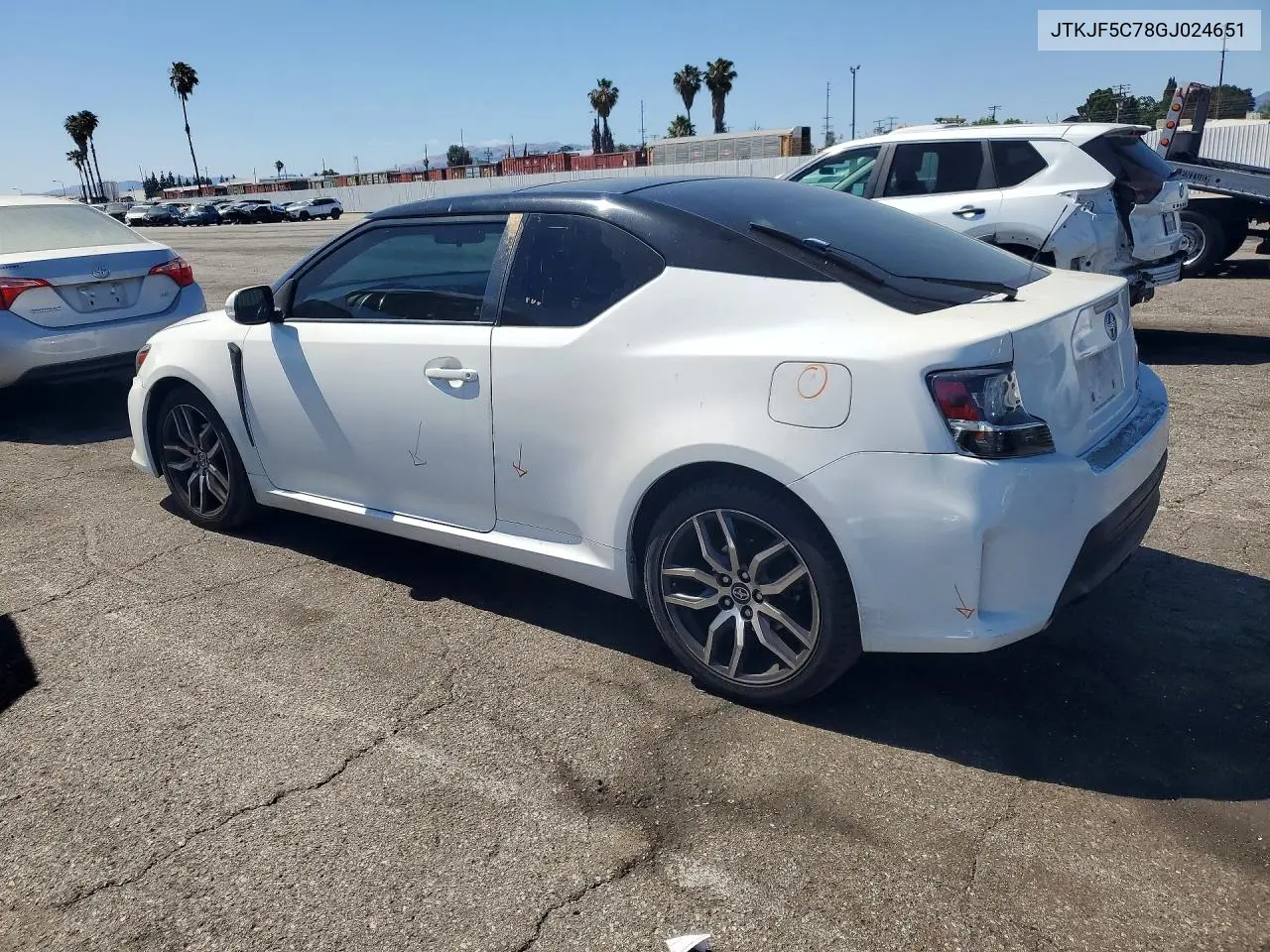 2016 Scion Tc Base VIN: JTKJF5C78GJ024651 Lot: 54434676