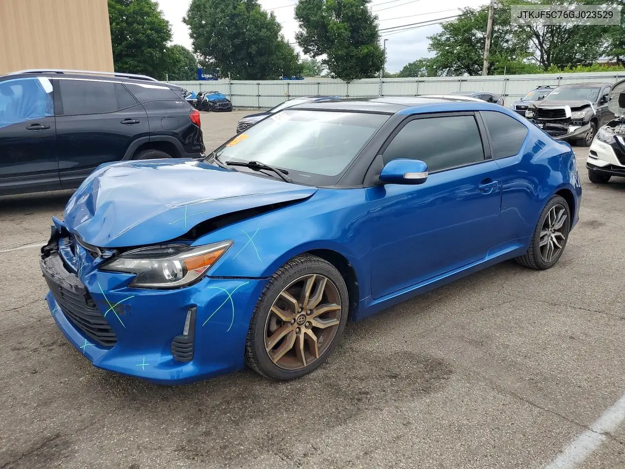 2016 Scion Tc Base VIN: JTKJF5C76GJ023529 Lot: 55954866