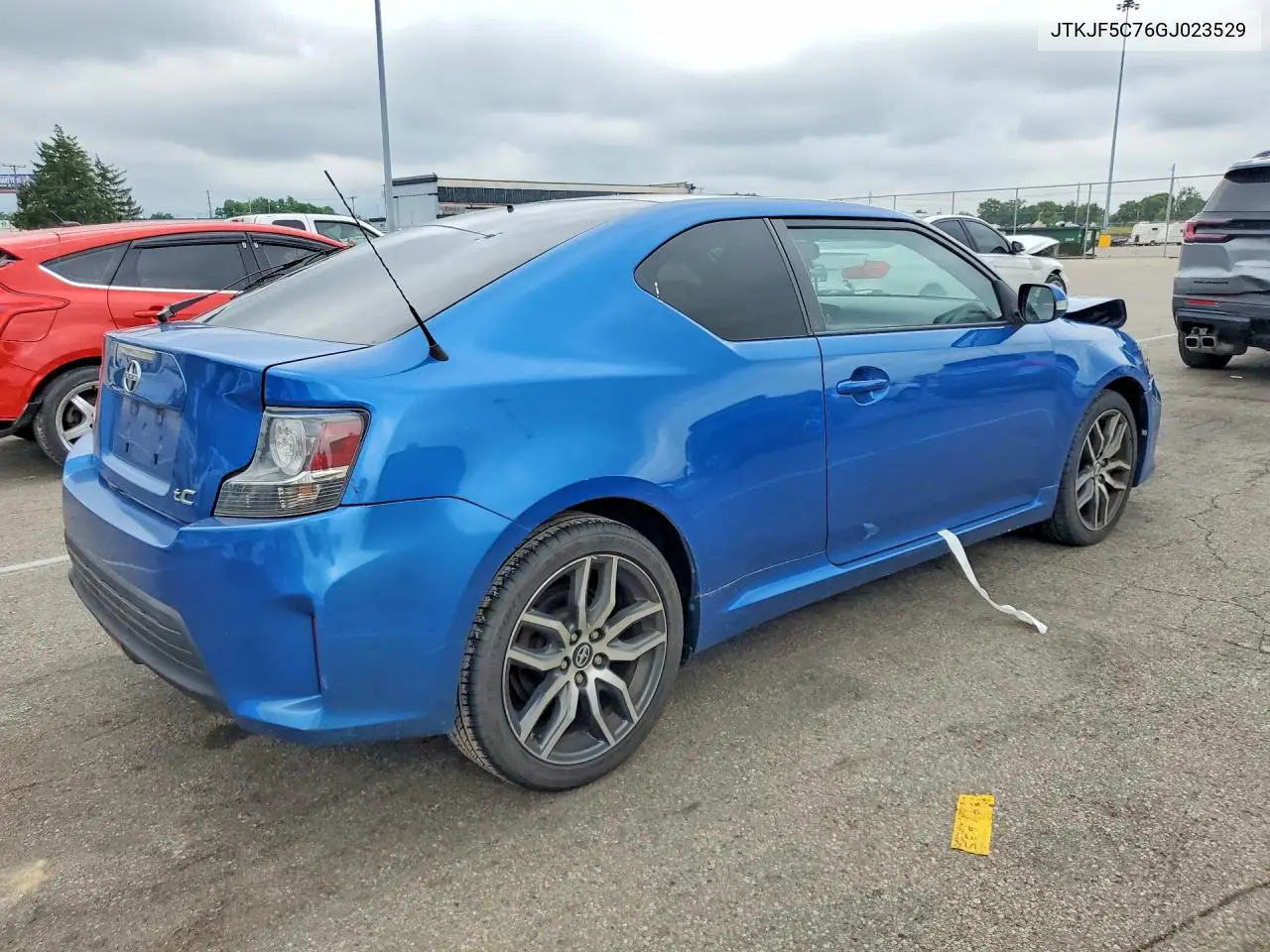 2016 Scion Tc Base VIN: JTKJF5C76GJ023529 Lot: 55954866