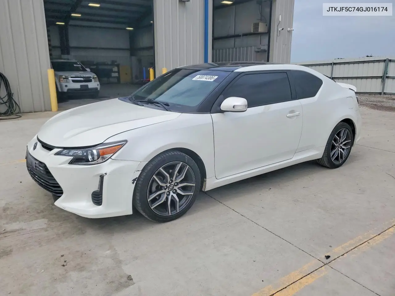 2016 Scion Tc Base VIN: JTKJF5C74GJ016174 Lot: 58874386