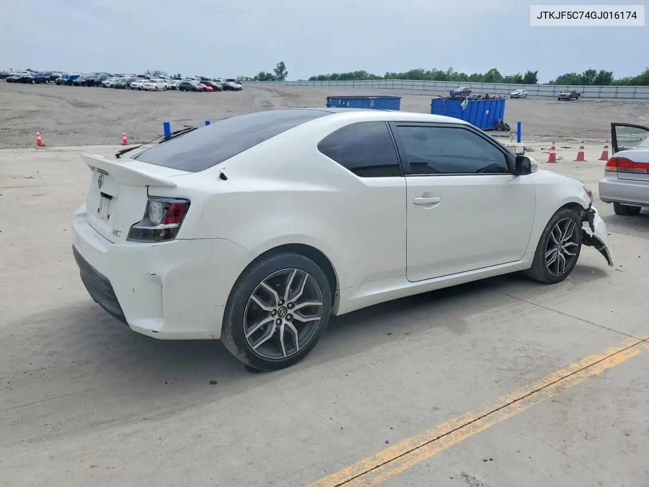 2016 Scion Tc Base VIN: JTKJF5C74GJ016174 Lot: 58874386