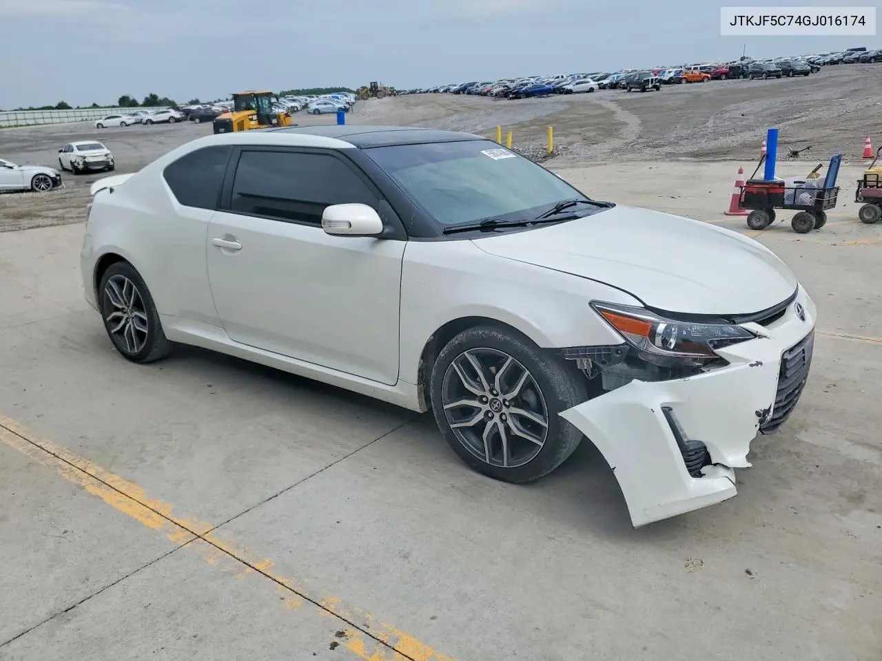 2016 Scion Tc Base VIN: JTKJF5C74GJ016174 Lot: 58874386