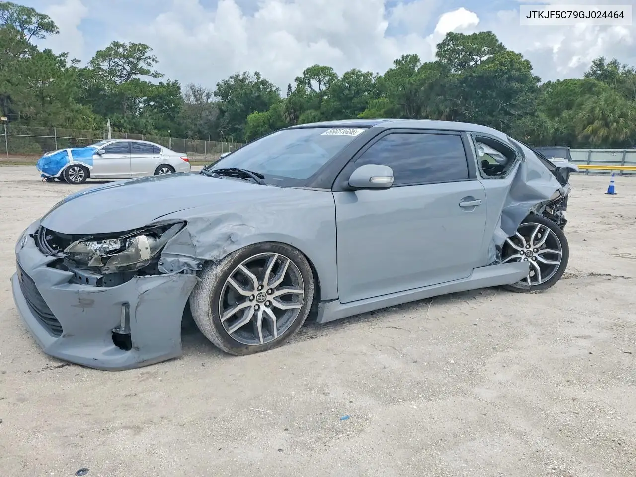 2016 Scion Tc VIN: JTKJF5C79GJ024464 Lot: 59851126