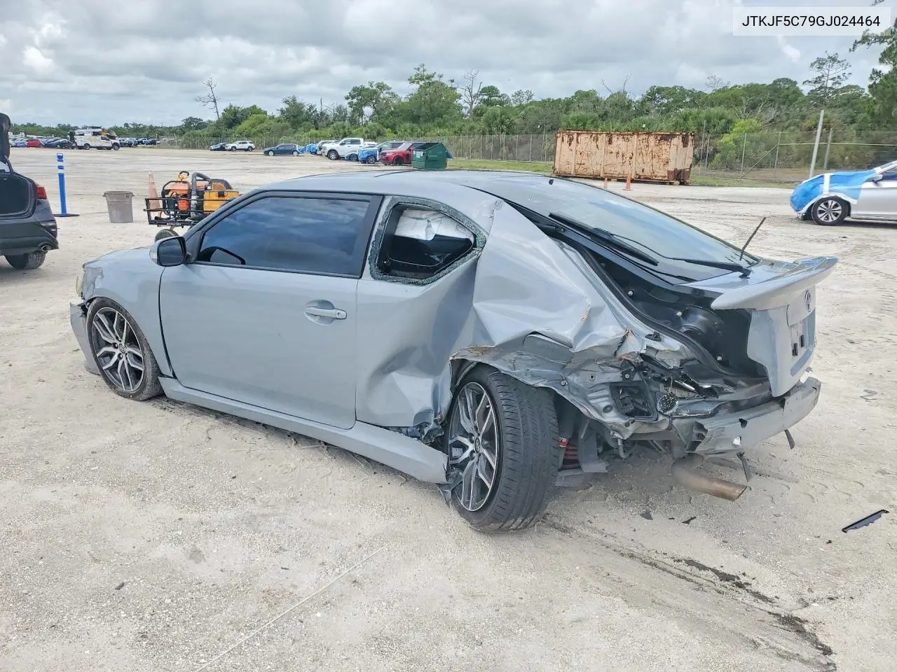 2016 Scion Tc VIN: JTKJF5C79GJ024464 Lot: 59851126