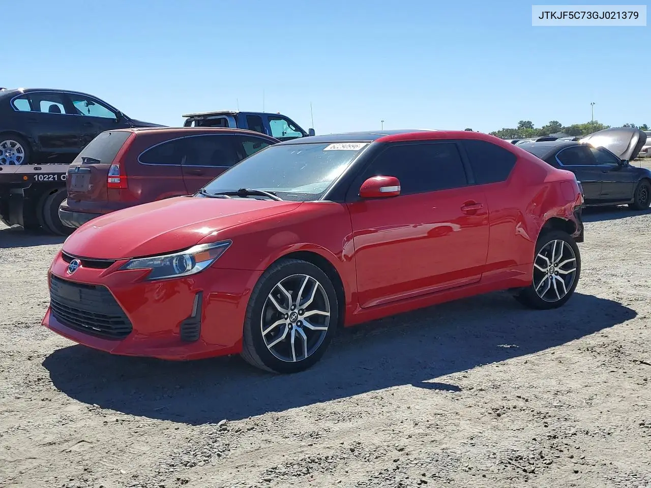 2016 Scion Tc Base VIN: JTKJF5C73GJ021379 Lot: 62290996