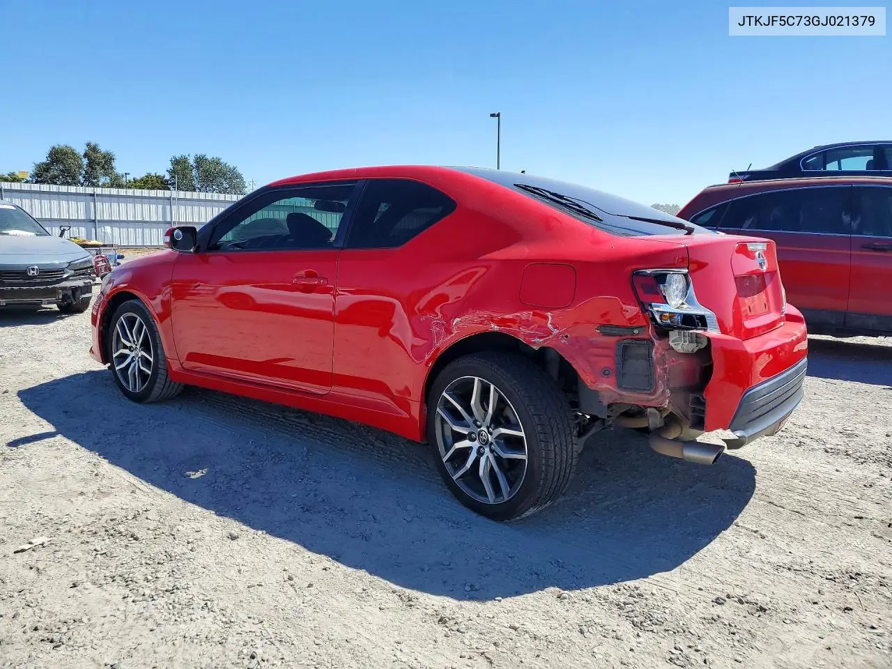 2016 Scion Tc Base VIN: JTKJF5C73GJ021379 Lot: 62290996