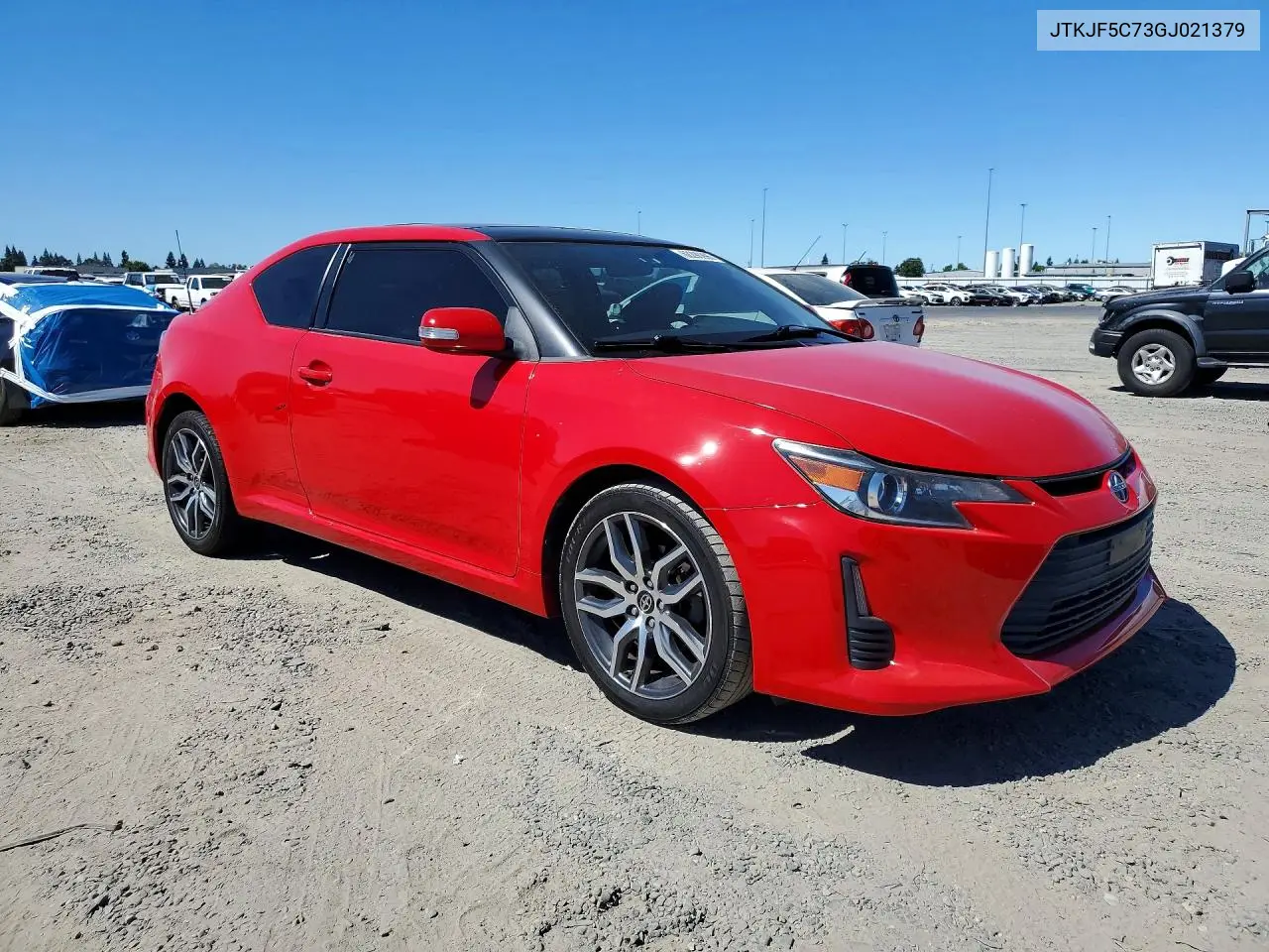 2016 Scion Tc Base VIN: JTKJF5C73GJ021379 Lot: 62290996
