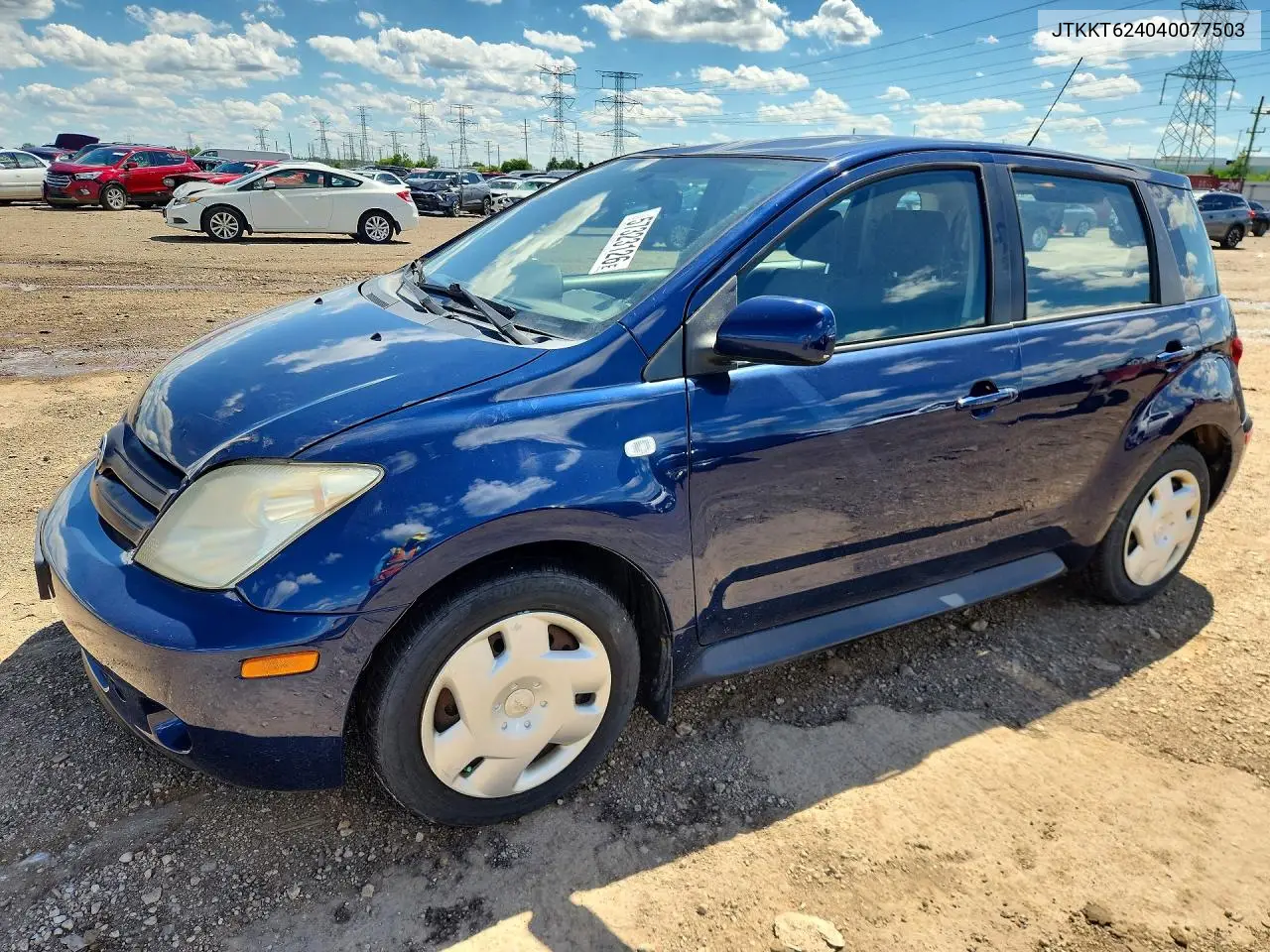 2004 Scion Xa Base VIN: JTKKT624040077503 Lot: 57323126