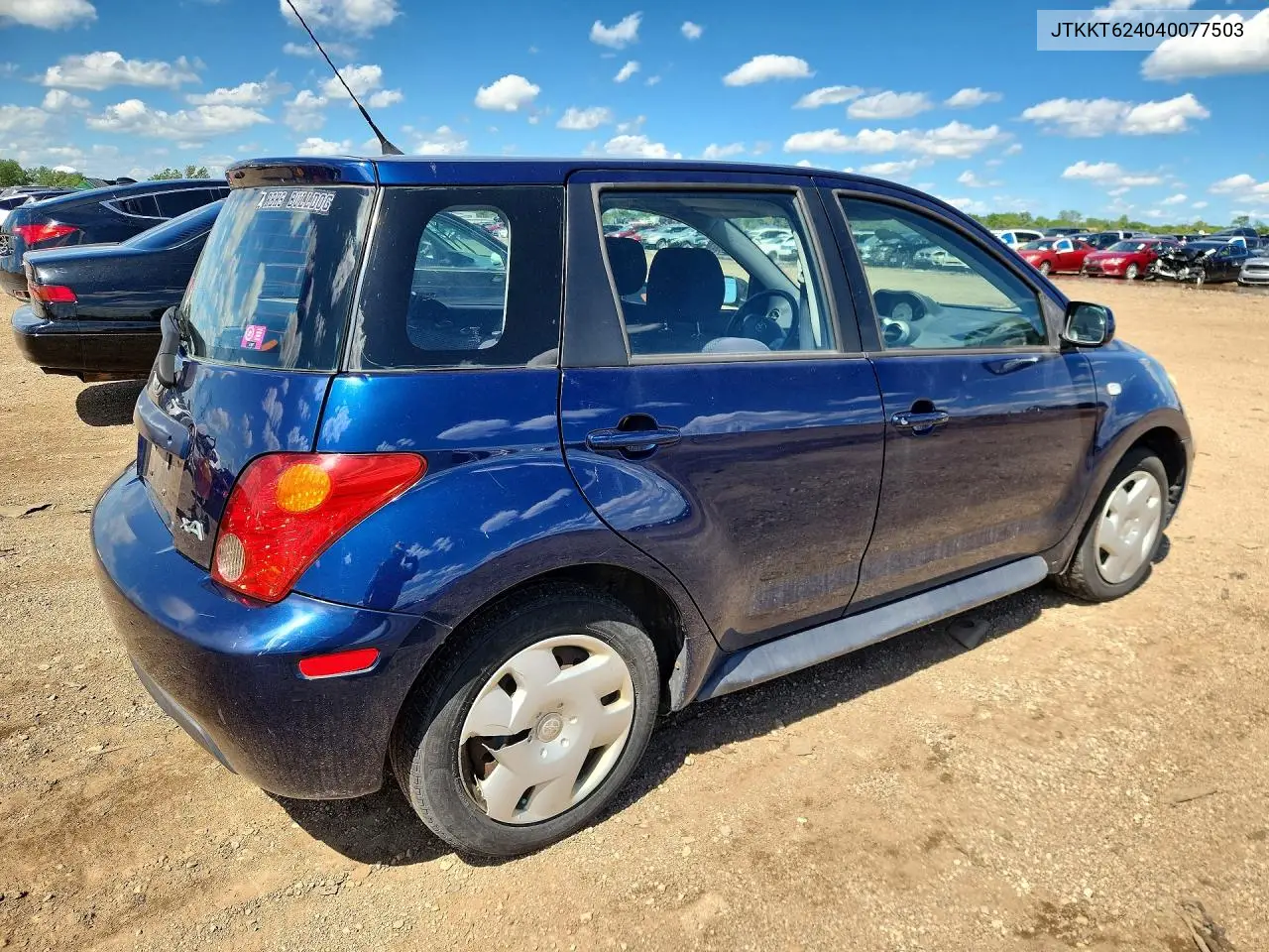 2004 Scion Xa Base VIN: JTKKT624040077503 Lot: 57323126