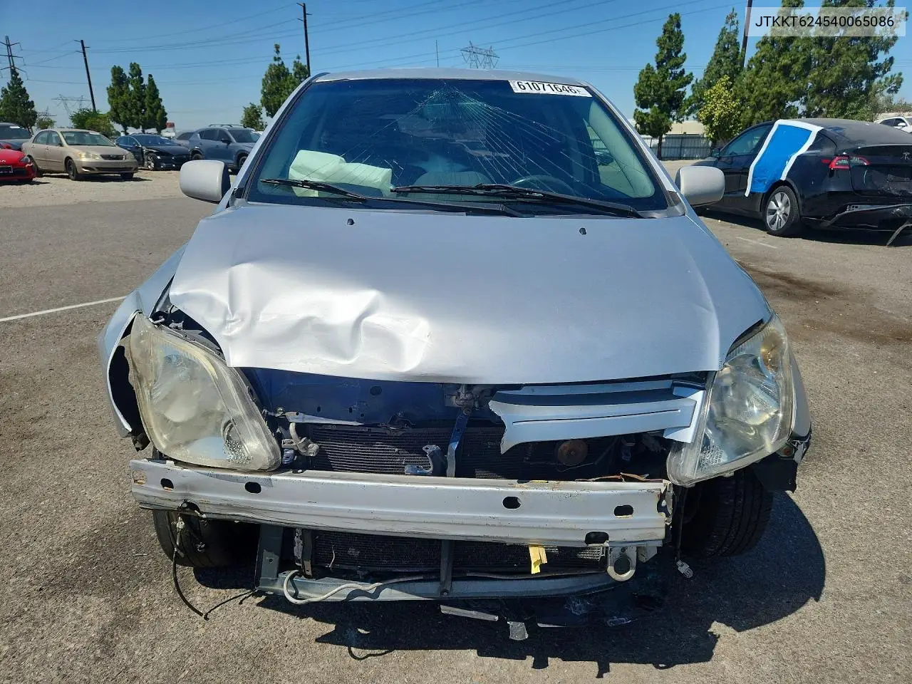 2004 Scion Xa Base VIN: JTKKT624540065086 Lot: 61071646