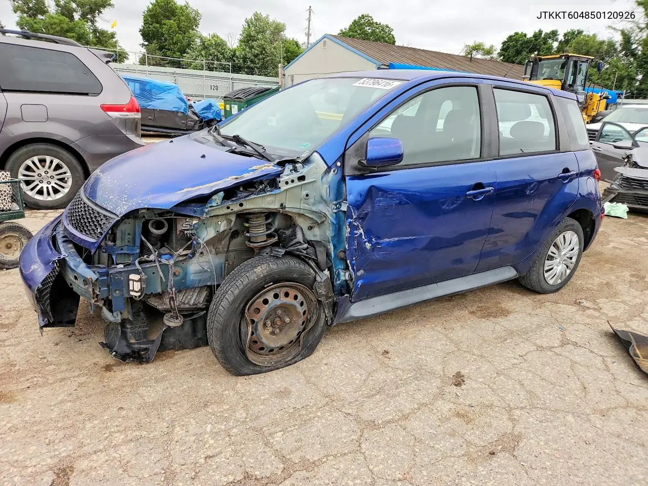 2005 Scion Xa Base VIN: JTKKT604850120926 Lot: 53796416