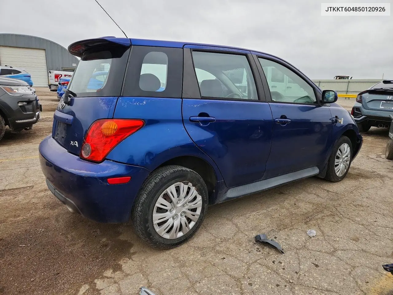 2005 Scion Xa Base VIN: JTKKT604850120926 Lot: 53796416