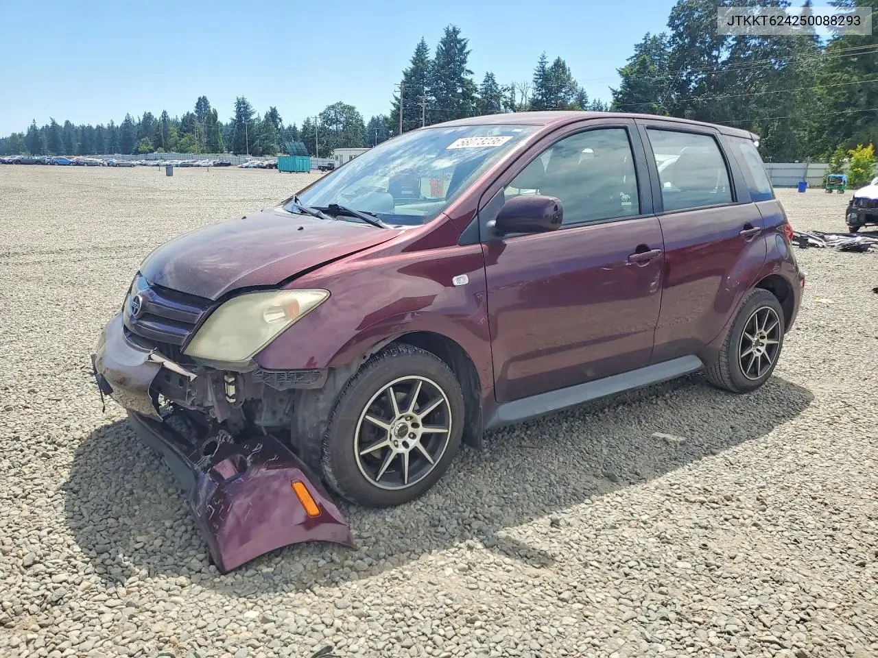 2005 Scion Xa Base VIN: JTKKT624250088293 Lot: 58073236