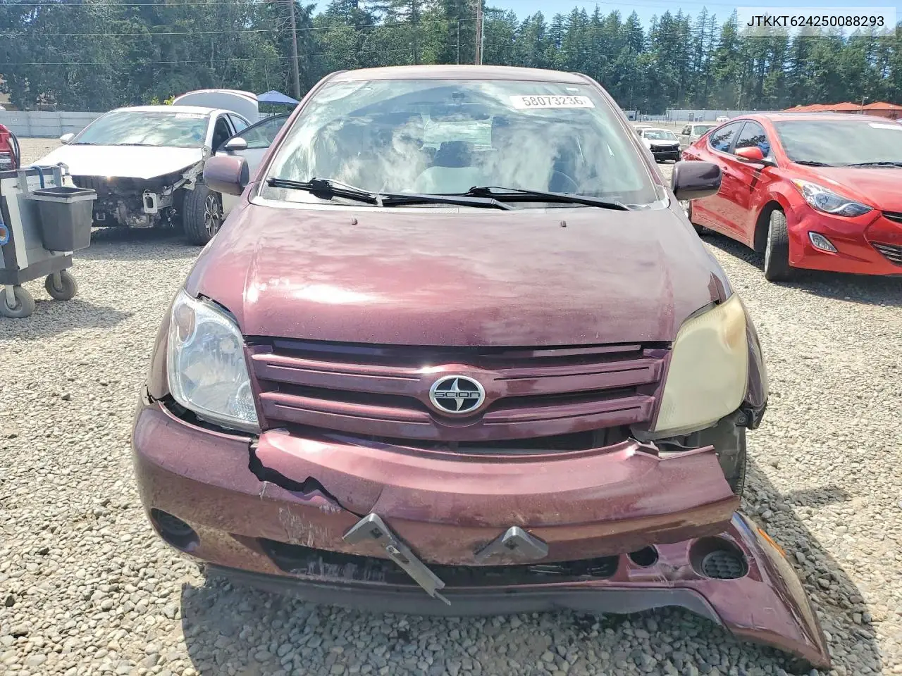 2005 Scion Xa Base VIN: JTKKT624250088293 Lot: 58073236