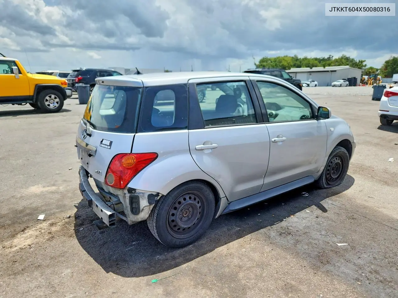2005 Scion Xa Base VIN: JTKKT604X50080316 Lot: 60579686