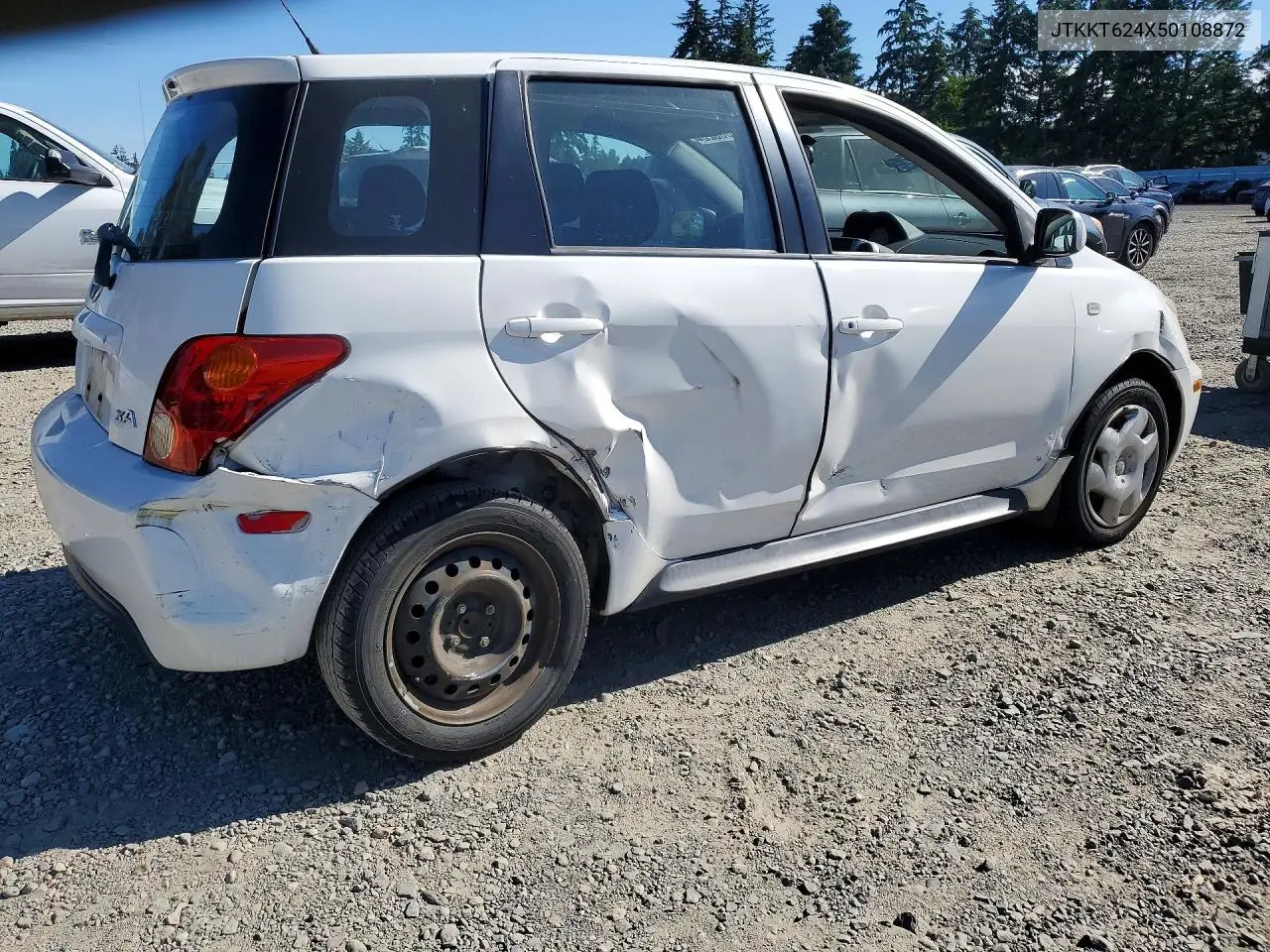 2005 Scion Xa Base VIN: JTKKT624X50108872 Lot: 60586026