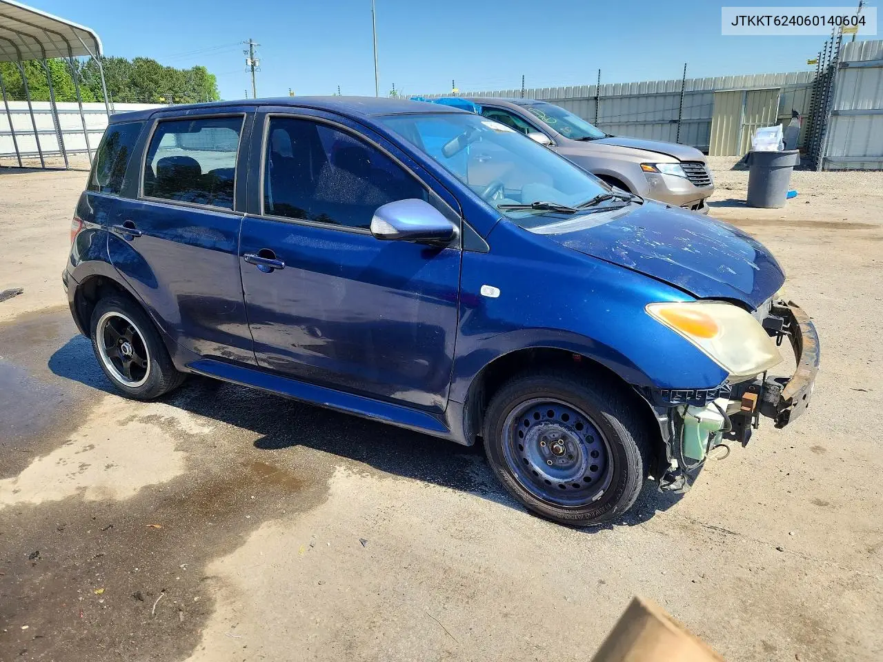 2006 Scion Xa Base VIN: JTKKT624060140604 Lot: 50219926