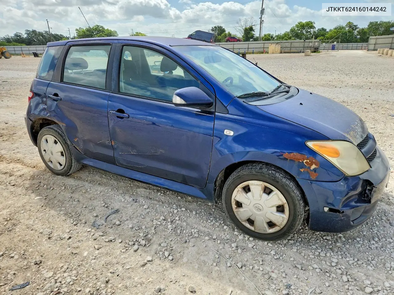 2006 Scion Xa Base VIN: JTKKT624160144242 Lot: 58388926