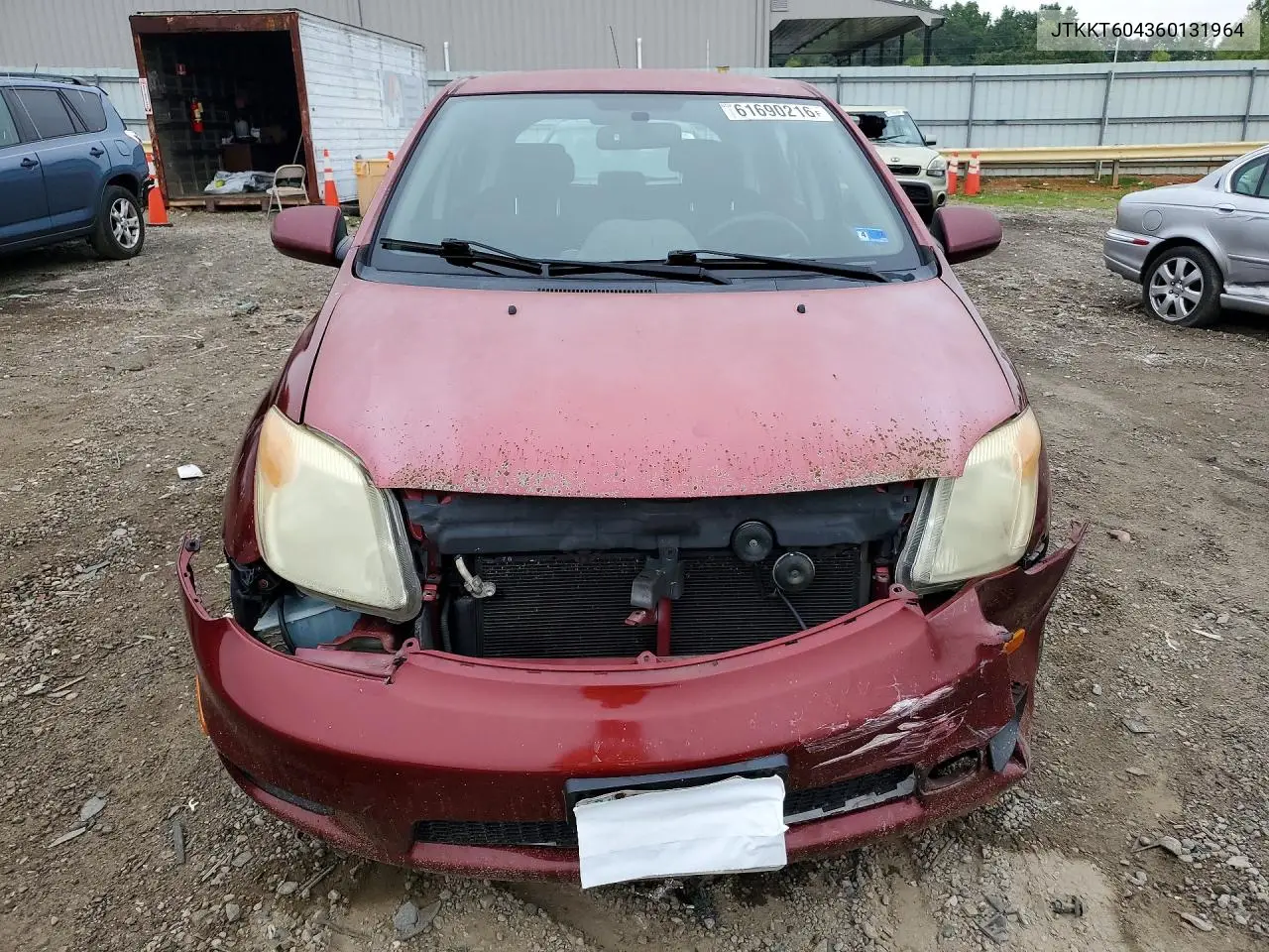 2006 Scion Xa Base VIN: JTKKT604360131964 Lot: 61690216