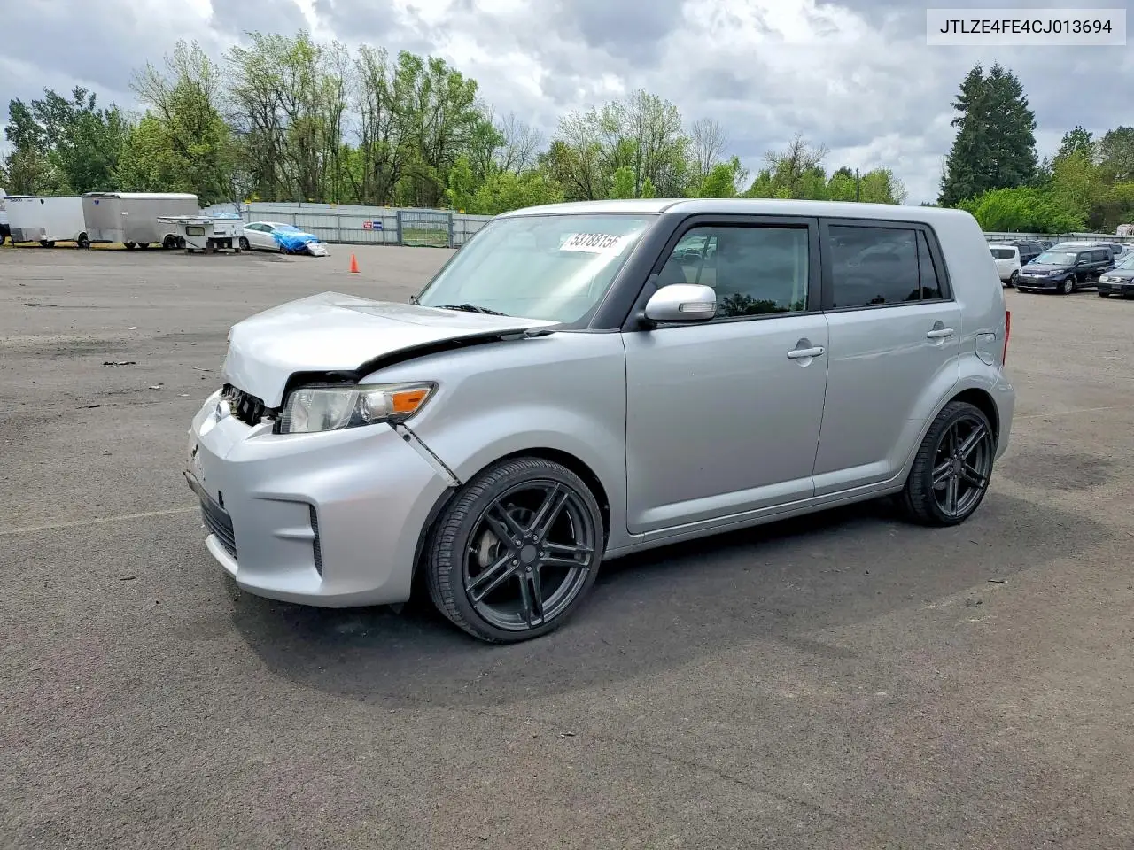 2012 Scion Xb Base VIN: JTLZE4FE4CJ013694 Lot: 53788156